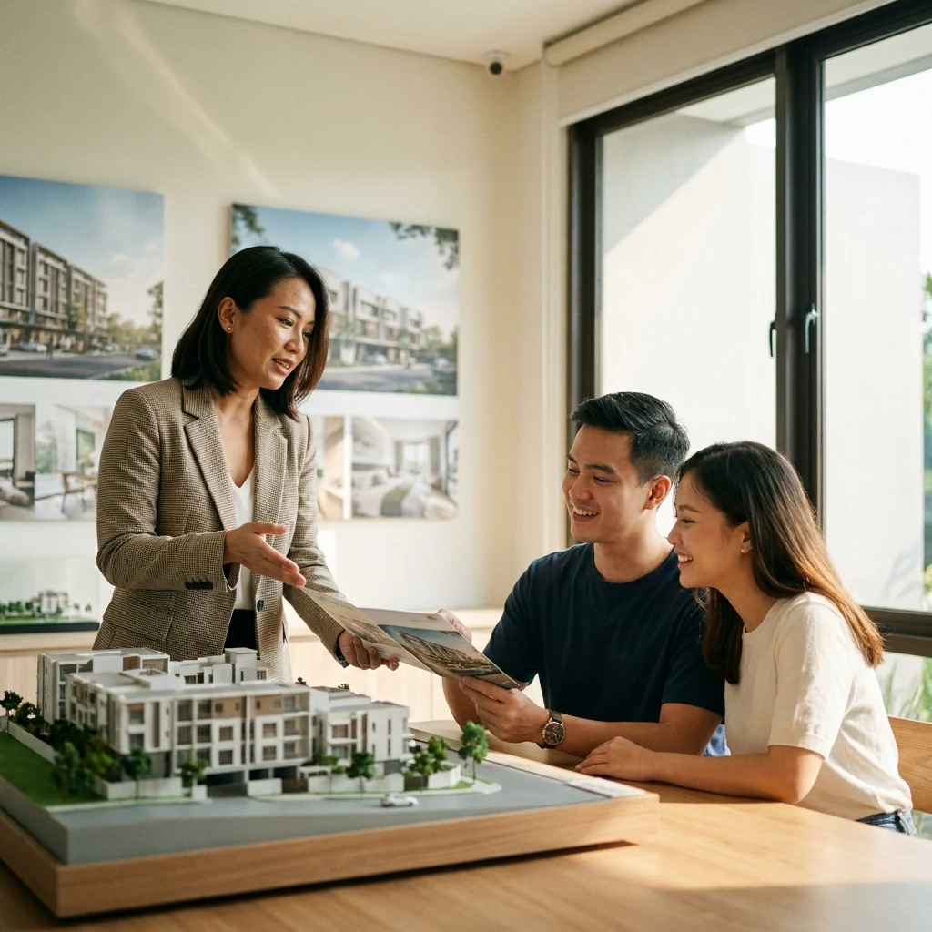 Sales and marketing — presenting a property to clients
